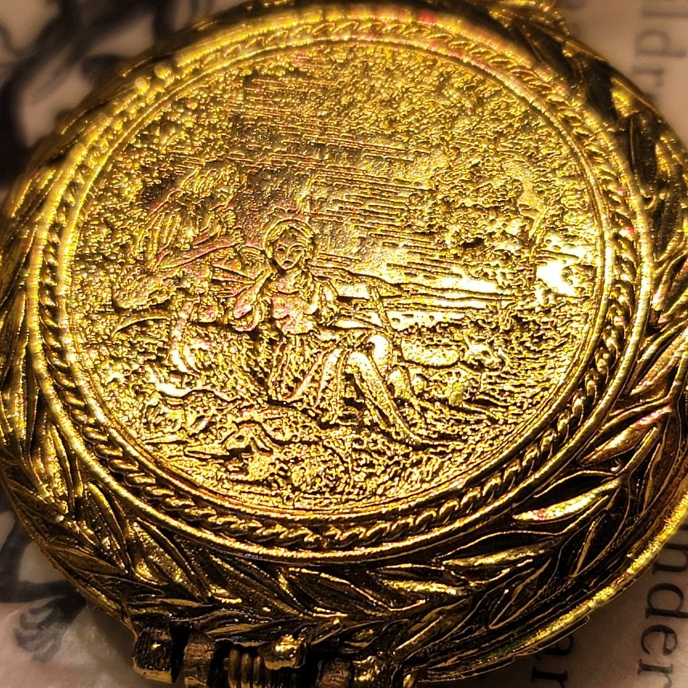 Vintage Max Factor Creme Perfume Locket